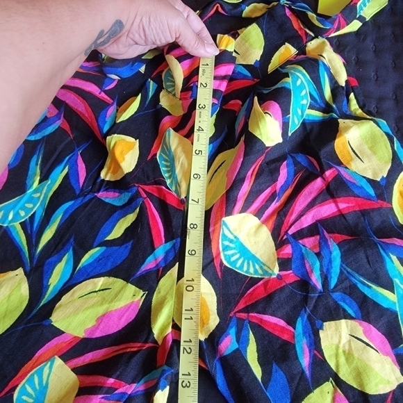 Nwt Tabitha Brown palazzo fruit print pants 👖 - Picture 9 of 10